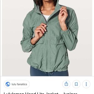 Lululemon Rain Jacket